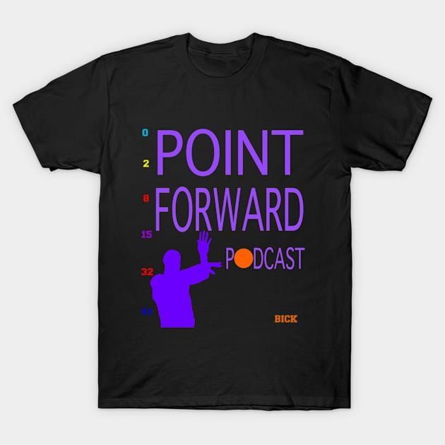 Point Forward Design 7 (Bick) T-Shirt by therealfajjy